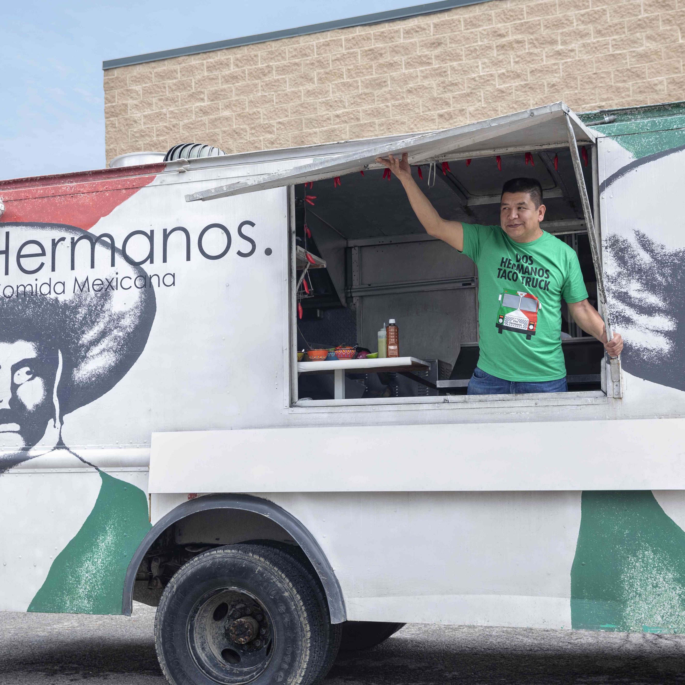 Owner and cofounder of Dos Hermanos Taco Truck